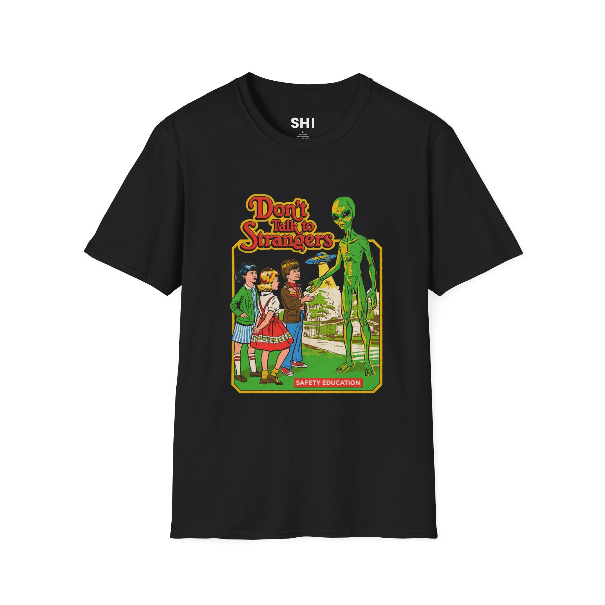 Don't Talk to Strangers - Premium Graphic Tee