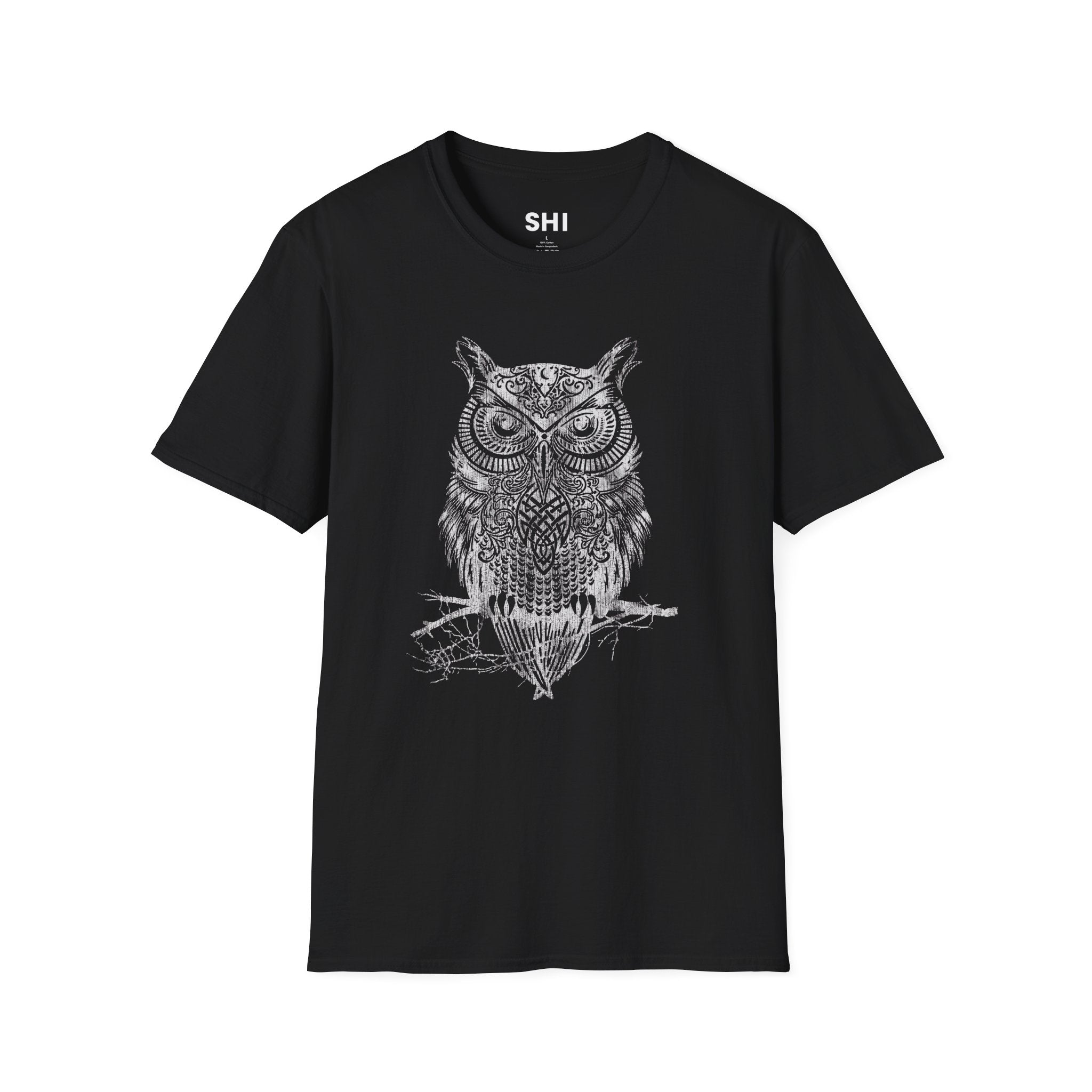Mandala Owl - Premium Graphic Tee
