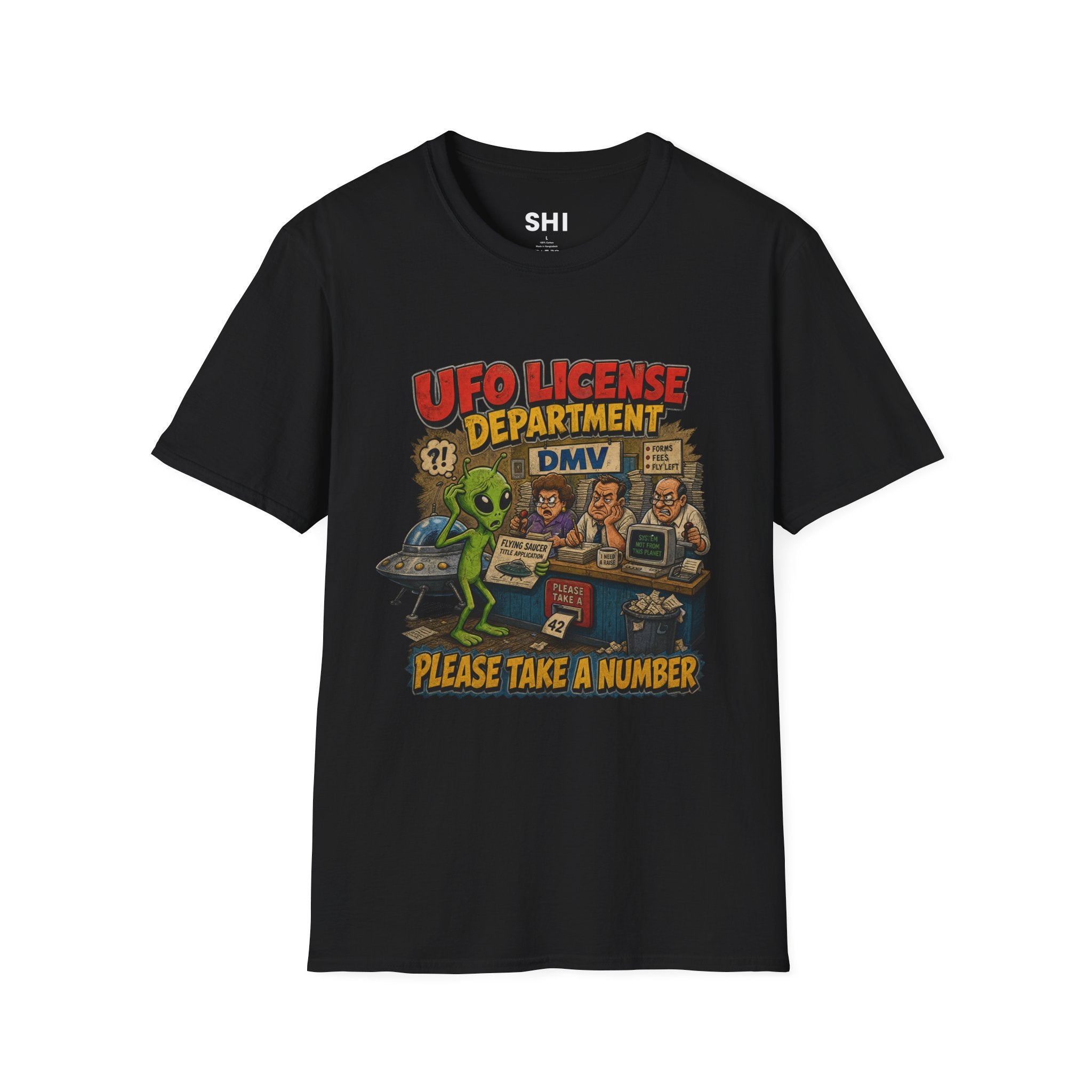 U.F.O License - Premium Graphic Tee